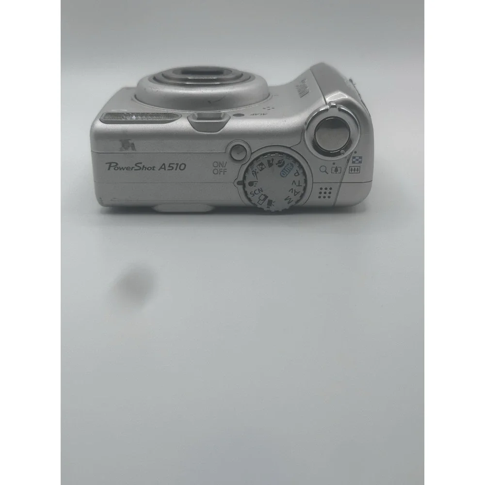 Canon PowerShot A510 3.2MP Digital Camera 4x Zoom Untested For Parts / Repair